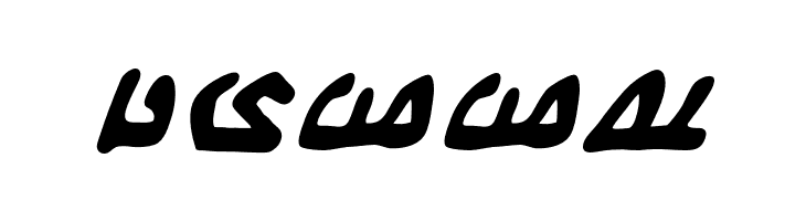 WeComeInPeaceBB-BoldItalic  Free Fonts Download