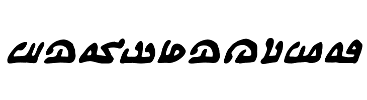 WeComeInPeaceBB-BoldItalic  Free Fonts Download