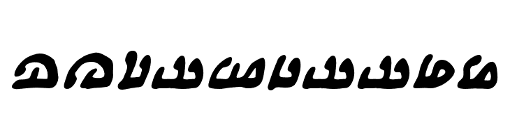 WeComeInPeaceBB-BoldItalic  Free Fonts Download