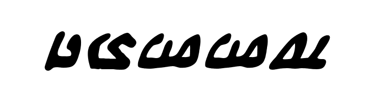 We Come In Peace BB Bold Italic  Free Fonts Download