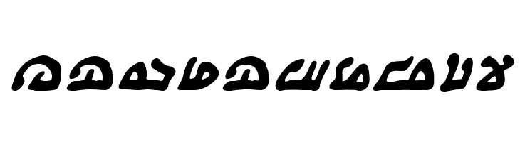 We Come In Peace BB Bold Italic  Free Fonts Download