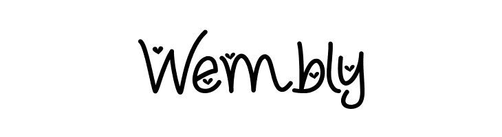 Love & Trust [Hearted]  Free Fonts Download