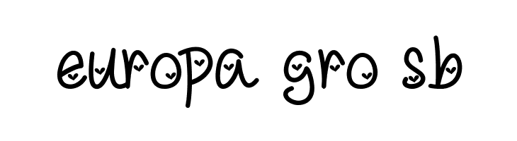 Love & Trust [Hearted]  Free Fonts Download