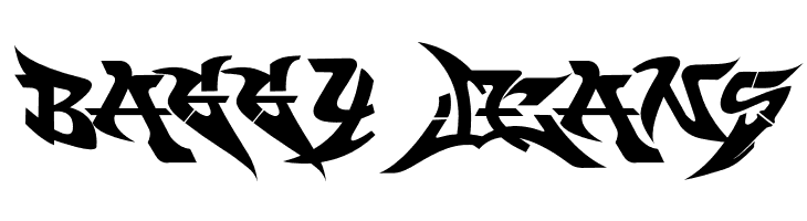 baggy%2Bjeans WildStyle_Basic Font