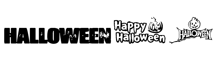 Halloween Logo  Free Fonts Download