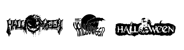 Halloween Logo  Free Fonts Download
