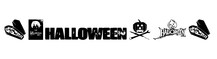 Halloween Logo  Free Fonts Download