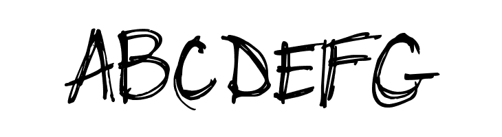 DJB Chicken Skratchez  Free Fonts Download