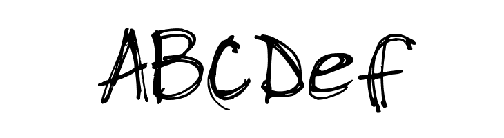 DJB Chicken Skratchez  Free Fonts Download