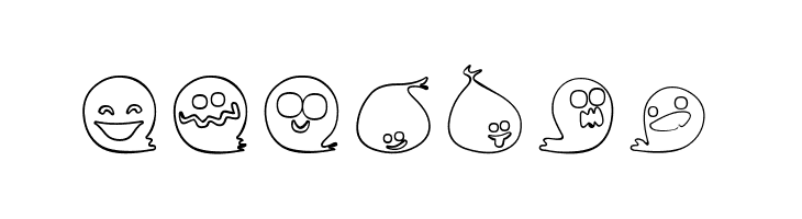 Fluffy Ghost Ding  Free Fonts Download