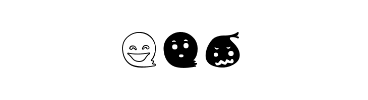 Fluffy Ghost Ding  Free Fonts Download