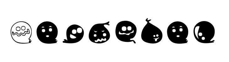 Fluffy Ghost Ding  Free Fonts Download