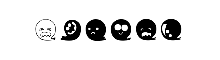 Fluffy Ghost Ding  Free Fonts Download