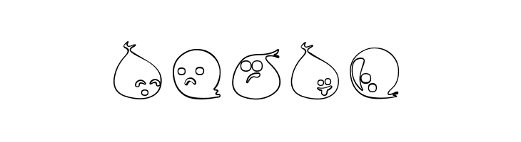 Fluffy Ghost Ding  Free Fonts Download