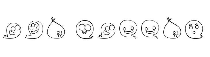 Fluffy Ghost Ding  Free Fonts Download