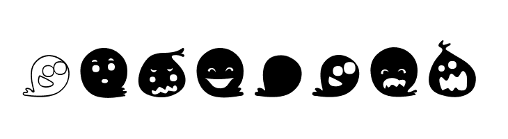 Fluffy Ghost Ding  Free Fonts Download