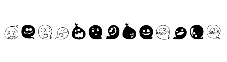 Fluffy Ghost Ding  Free Fonts Download