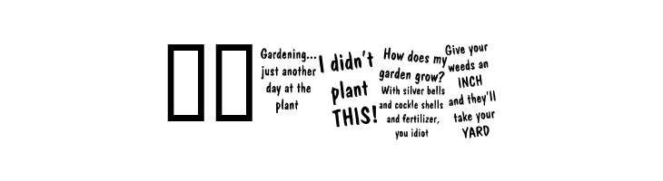 KR Gardenz  Free Fonts Download