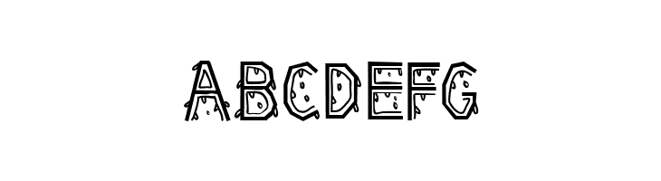 MeltingRegular  Free Fonts Download