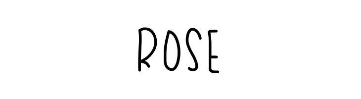 ROSE MaxiTheChiwahwah Font