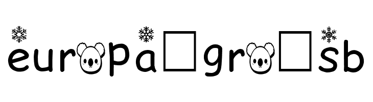 GF_SnowDeco Free  Free Fonts Download