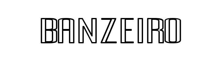 Pecot Outline Bold  Free Fonts Download