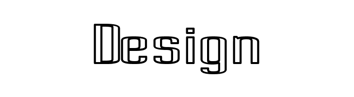 Pecot Outline Bold  Free Fonts Download