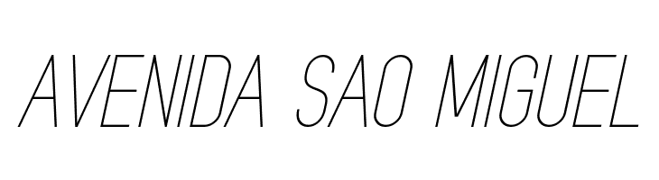 MindBlue Light Italic  Free Fonts Download