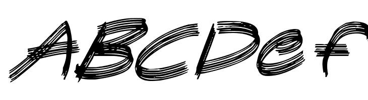 Sandscrape Italic  Free Fonts Download