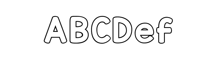 KG Red Hands Outline  Free Fonts Download