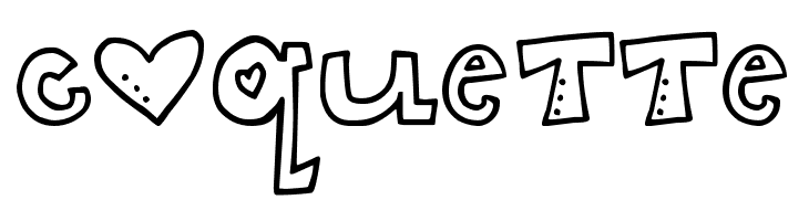 DJB 2CUTE4U  Free Fonts Download