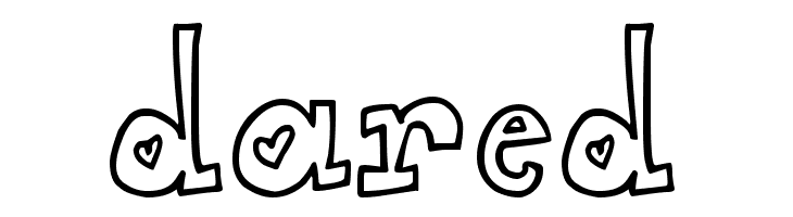 DJB 2CUTE4U  Free Fonts Download