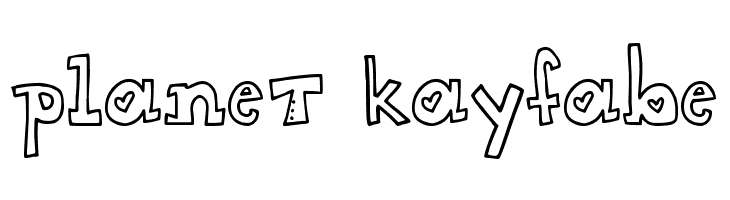 DJB 2CUTE4U  Free Fonts Download