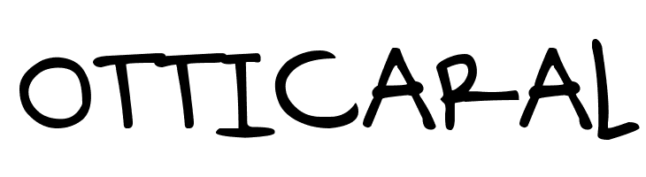 OTTICARAL DJB Boyfriend Jeans Font