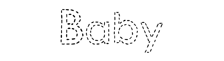 DJB Hand Stitched Alpha  Free Fonts Download