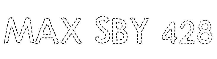 DJB Hand Stitched Alpha  Free Fonts Download