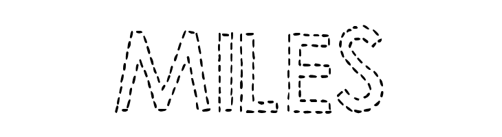 DJB Hand Stitched Alpha  Free Fonts Download