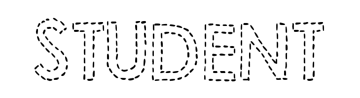 DJB Hand Stitched Alpha  Free Fonts Download