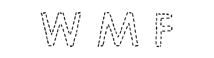 DJB Hand Stitched Alpha  Free Fonts Download