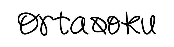 DJB POOKIEDOO  Free Fonts Download