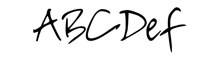 DJB In Such a Rush  Free Fonts Download