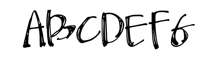 DJB Scruffy Angel  Free Fonts Download