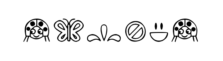 DJB Doodled Bits  Free Fonts Download