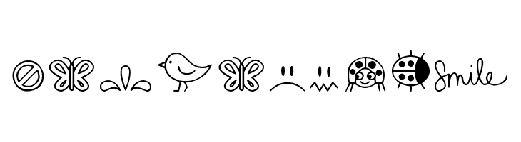 DJB Doodled Bits  Free Fonts Download