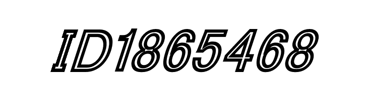 ThaCoolKidz-BlackItalic  Free Fonts Download