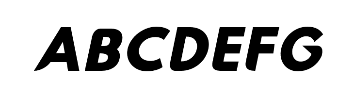 Hussar Nova ExtraBold Italic  Free Fonts Download