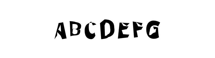 Through The Black  Free Fonts Download