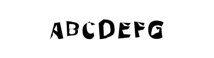 Through The Black Wide  Free Fonts Download