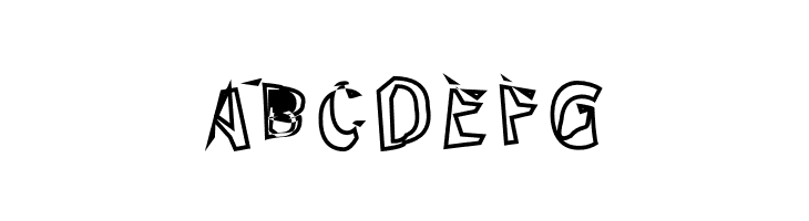 Through The Black Reverse  Free Fonts Download