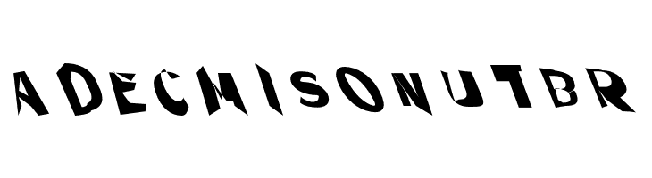 Through The Black Leftalic  Free Fonts Download